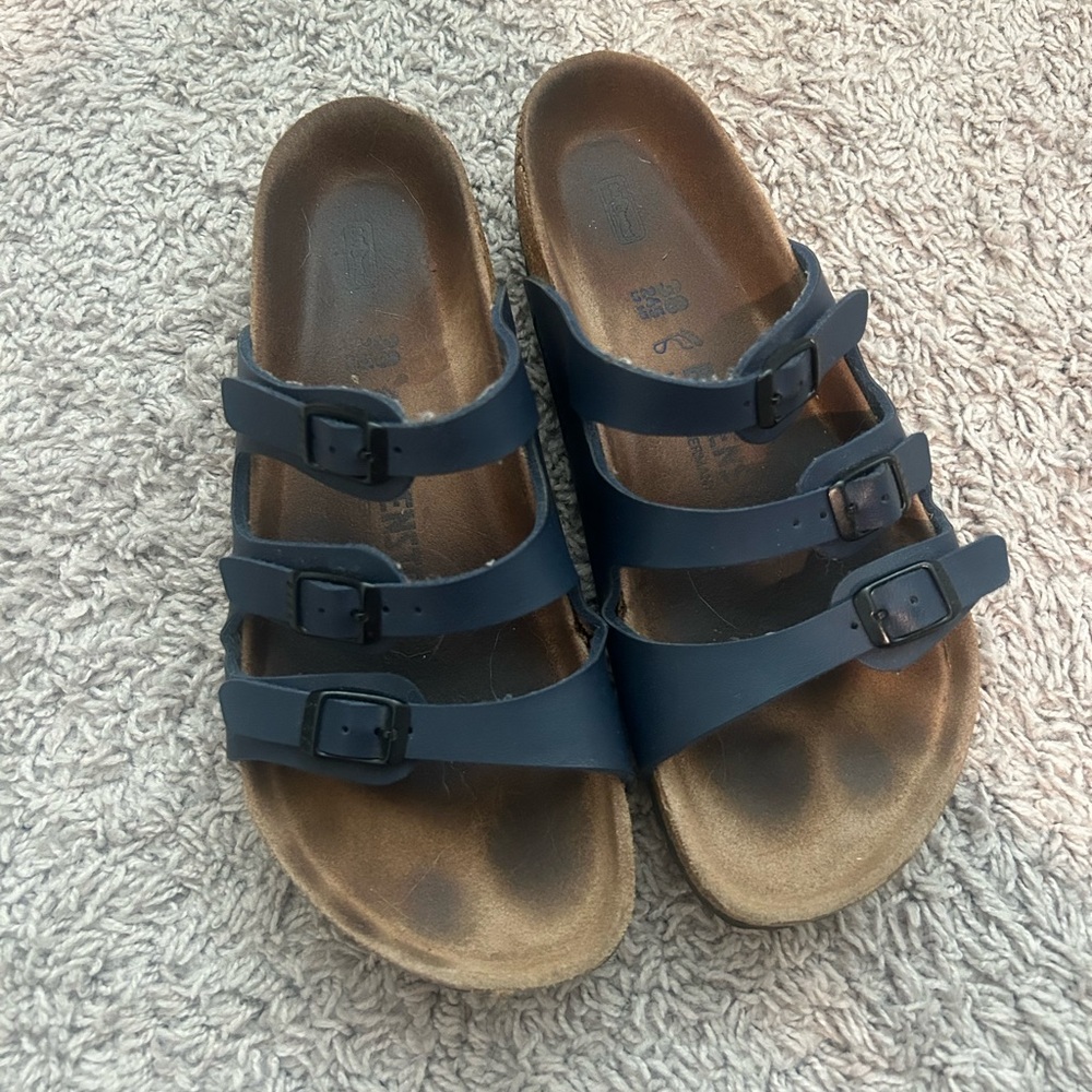 Navy blue Birkenstock women